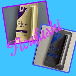 2 X NEW FLOWFUSHI UZU EYE OPENING LINER ~ PURPLE & NAVY BLACK